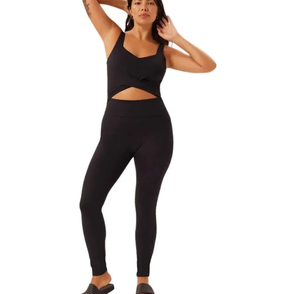 Girlfriend Collective Midnight Twist Jumpsuit